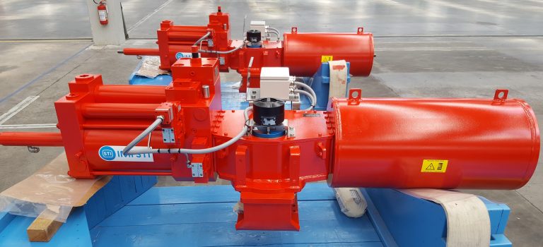 IMI STI RTQHS Hydraulic on/off actuators for KARAHA (Indonesia)