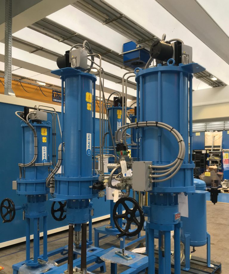 IMI STI SC/V Pneumatic actuator for ASHALIM (Israel)
